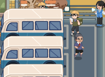Joc Gem de autobuz de puzzle  on-line