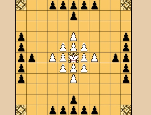 Joc TAFL VIKING CHESS on-line