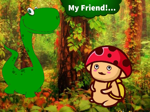 Joc Descoperă prietenul Dino  on-line