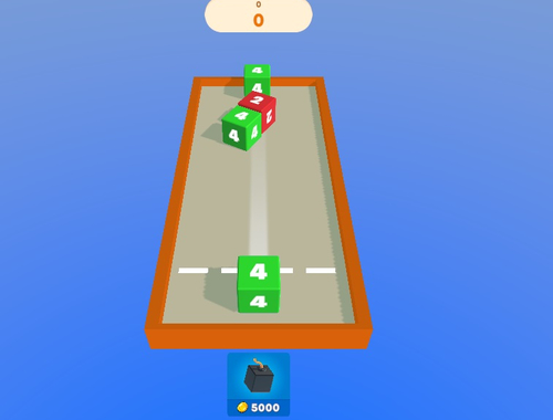 Joc Îmbinați cuburile 2048 3d  on-line