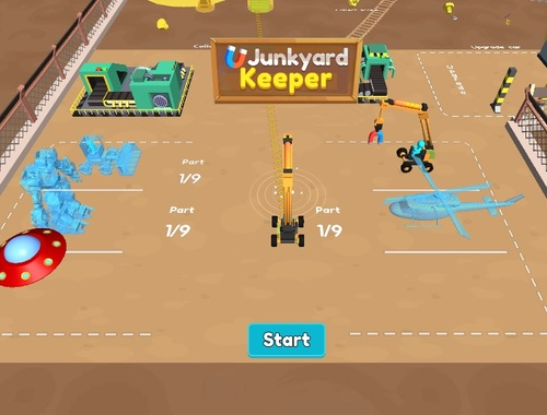 Joc Keeper Junkyard  on-line