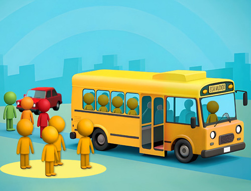 Joc Stație de autobuz nebună  on-line