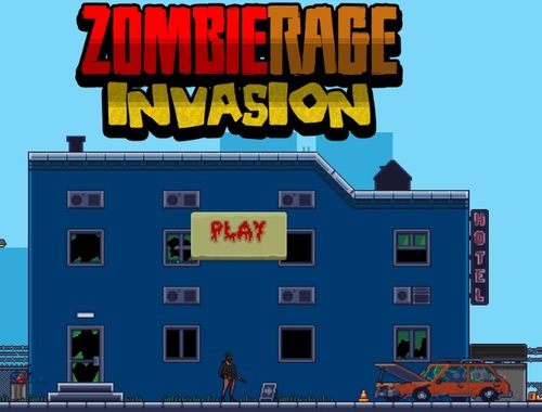Joc INVASIA RAGE ZOMBIE  on-line