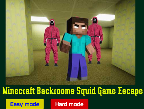 Joc Minecraft Backrooms Squid Game Escape on-line