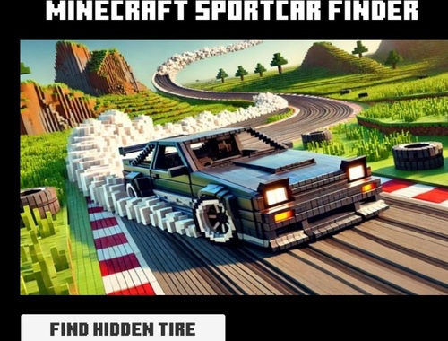 Joc Minecraft Sportcar Finder on-line