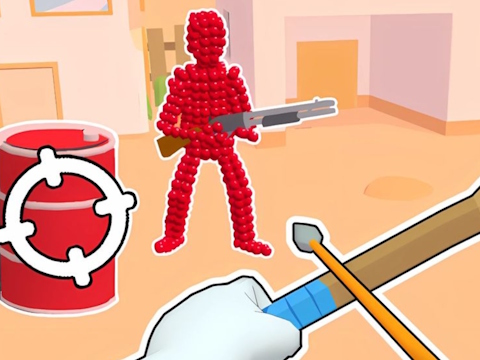 Joc Stickman Archer: Shooting săgeți la roșii  on-line