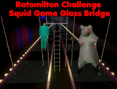 Joc Rato Milton Challenge Squid Game Glass Bridge  on-line