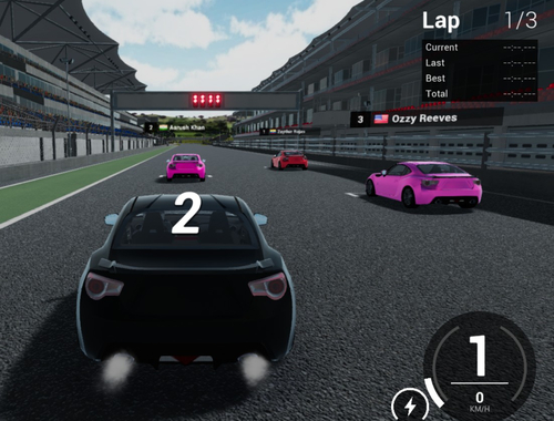Joc Simulator real de curse GT  on-line