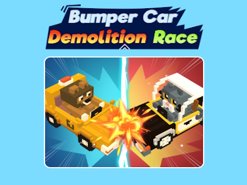 Joc Cursă de demolare auto de bumper  on-line