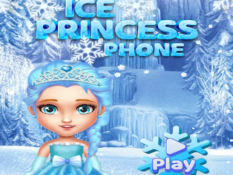 Joc Telefon prințesă de gheață  on-line