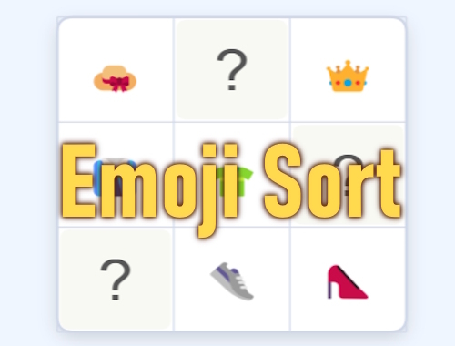 Joc Emoji sortare  on-line