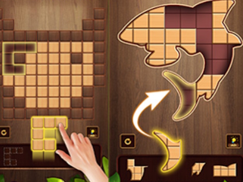 Joc Woodpuz: jocuri de puzzle blocate  on-line