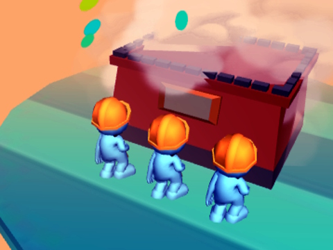 Joc Brick Rush 3d  on-line