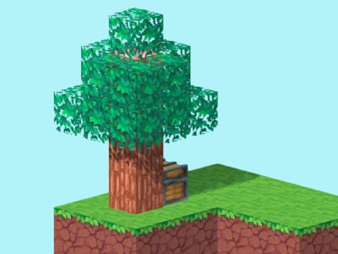 Joc SkyBlock 3D: Supraviețuire  on-line