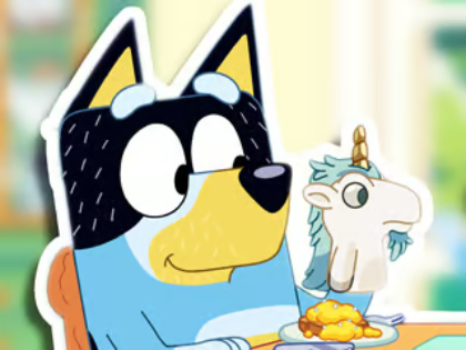 Joc Puzzle Jigsaw: Timp de jucărie Bluey  on-line
