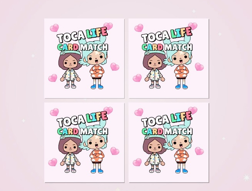 Joc Cardul de memorie TOCA Life Match  on-line