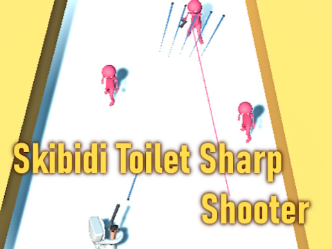Joc Skibidi toaletă shooter ascuțit  on-line