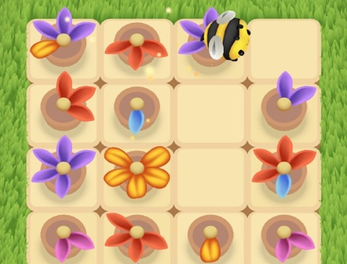 Joc Bloom Sort 2: Bee Puzzle  on-line