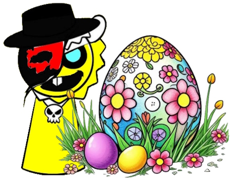 Joc SPRUNKI COLORINTEA EASTERULUI  on-line