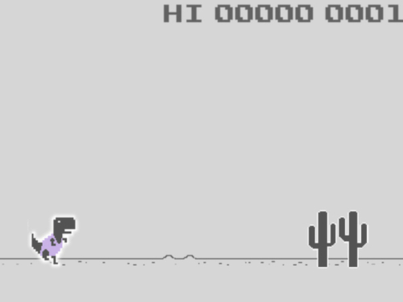 Joc Salt dinozaur  on-line