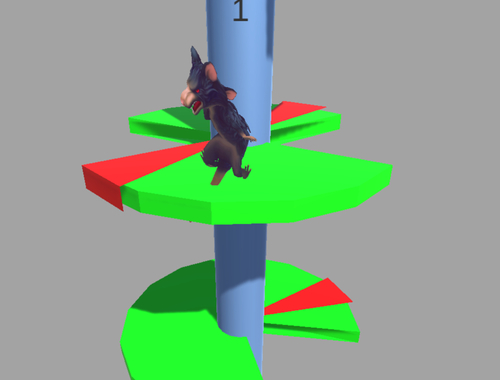 Joc Ratomilton Helix Jump  on-line