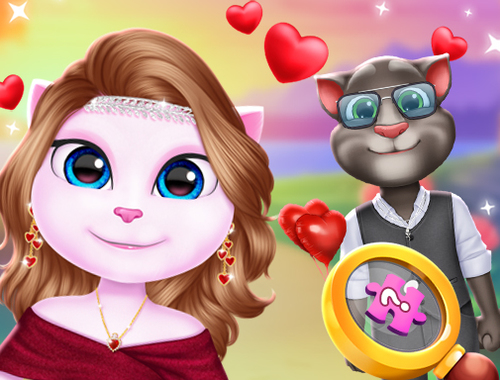 Joc Cuplu Kitty minunat Valentine  on-line