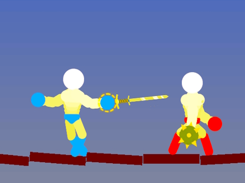 Joc Ragdoll l -a lovit pe Stickman  on-line