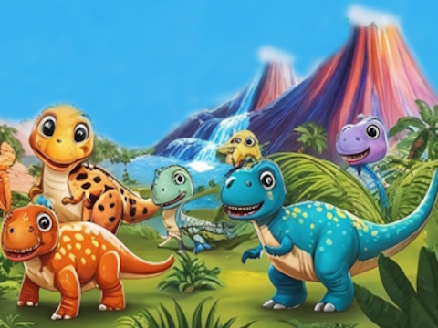 Joc Planeta Baby Dino  on-line