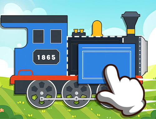 Joc Joc de tren de cărămidă labo pentru copii  on-line
