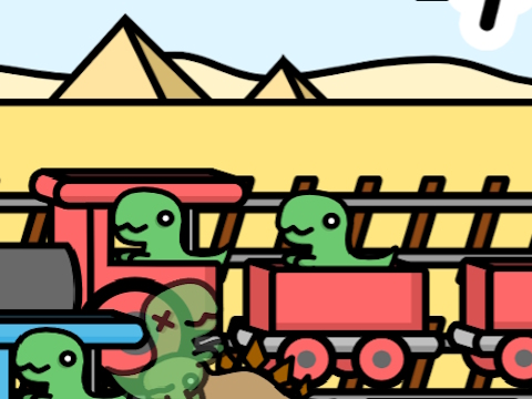 Joc Dino feroviar  on-line