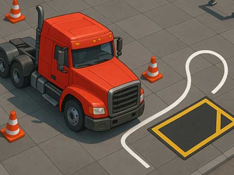 Joc Truck Simulator Extreme Park  on-line
