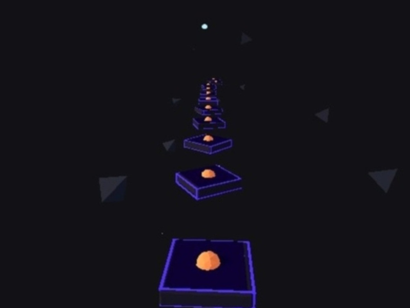 Joc Tiles Hop Ball Music  on-line
