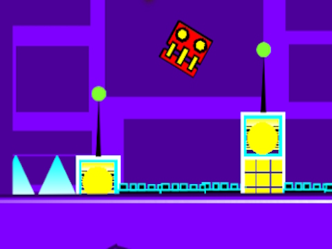 Joc Geometry Dash a fost blocat  on-line