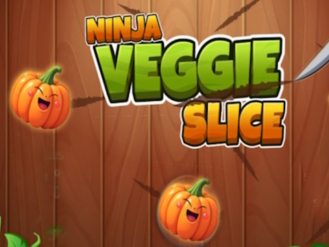 Joc Ninja Veggie Slice  on-line