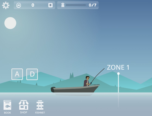 Joc Simulator de pescuit  on-line