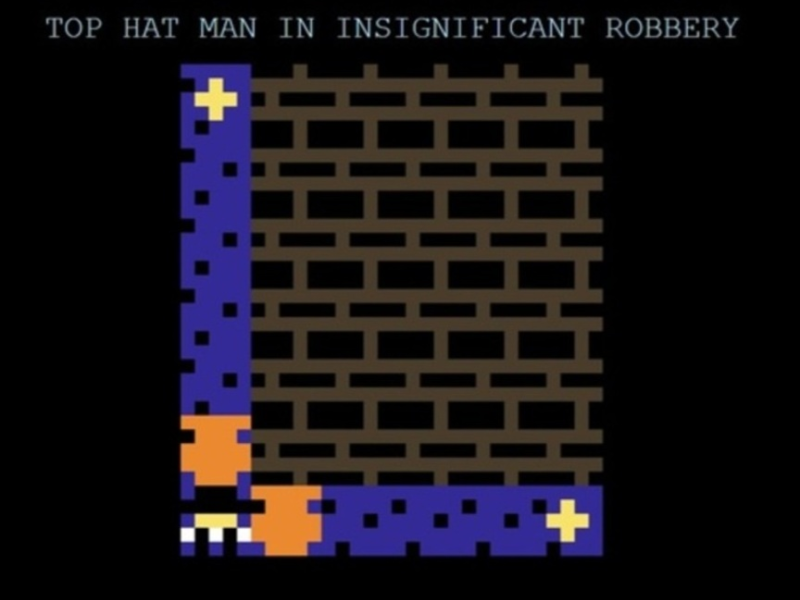 Joc Top Hat Man în jaf nesemnificativ  on-line