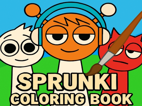 Joc Cartea de colorat Sprunki  on-line