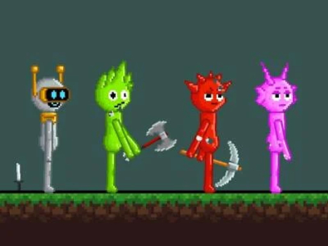 Joc SPRUNKI SANDBOX: Modul de joacă Ragdoll  on-line