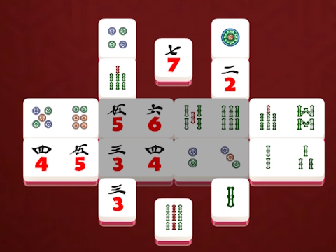 Joc Placi duble Shanghai Mahjong  on-line