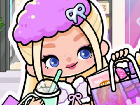 Joc Puzzle -ul Jigsaw: Aha World Shopping Spree  on-line