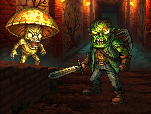 Joc Monster Slayer se îmbină și supraviețuiește  on-line
