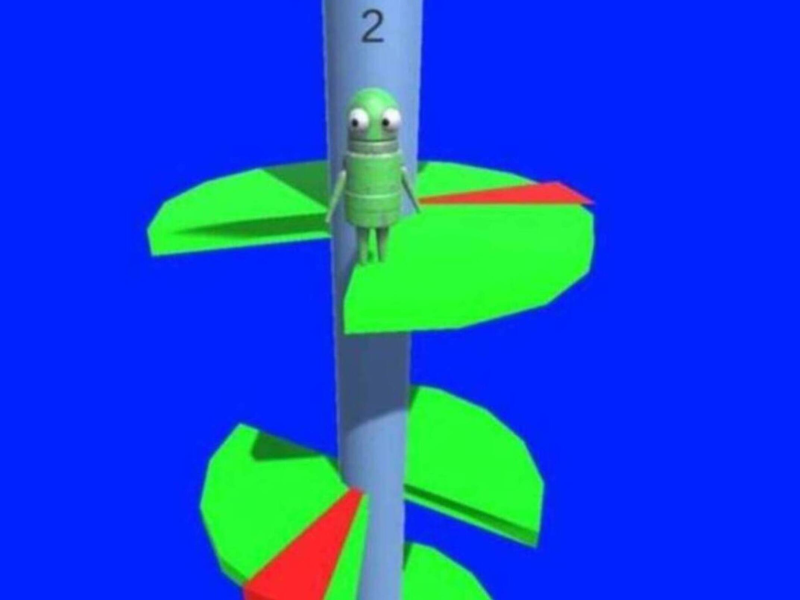 Joc Repo și Tung Tung Sahur: Helix Hop  on-line