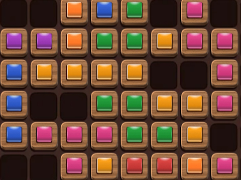 Joc Puzzle bloc de lemn  on-line