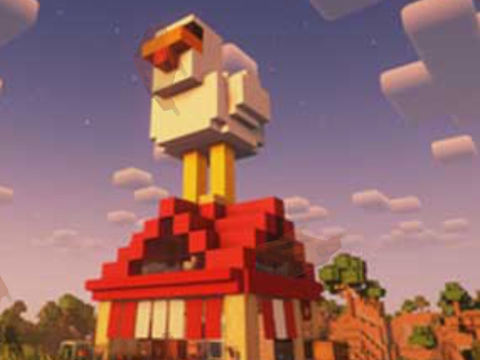 Joc Minecraft Lava Chicken 2  on-line