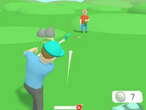 Joc Invadatori de golf  on-line