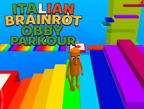 Joc Brainrot italian Obby Parkour  on-line