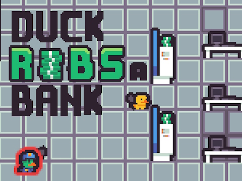 Joc Duck jefuiește o bancă  on-line