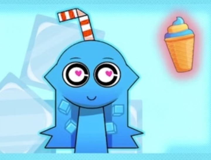 Joc Sprunki Ice Mod Aqua  on-line
