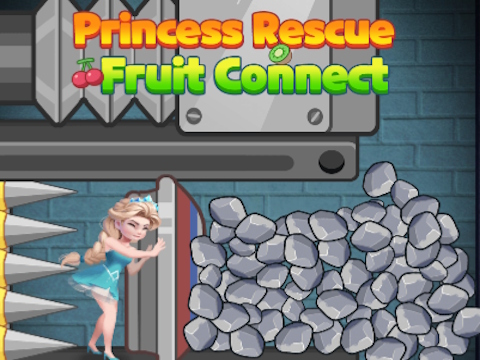 Joc Prințesa de salvare de fructe Connect  on-line