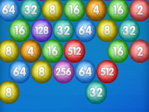 Joc Shooter cu bule de număr  on-line